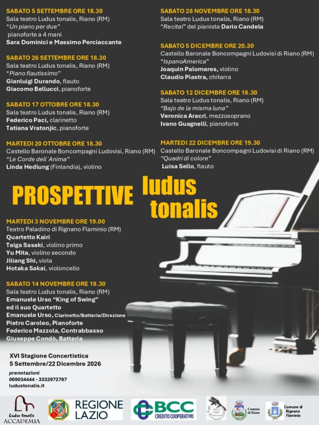Locandina Generale Stagione Settembre Dicembre