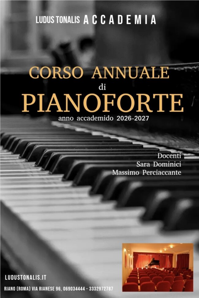 Locandina Corsi annuali pf 2026-2027